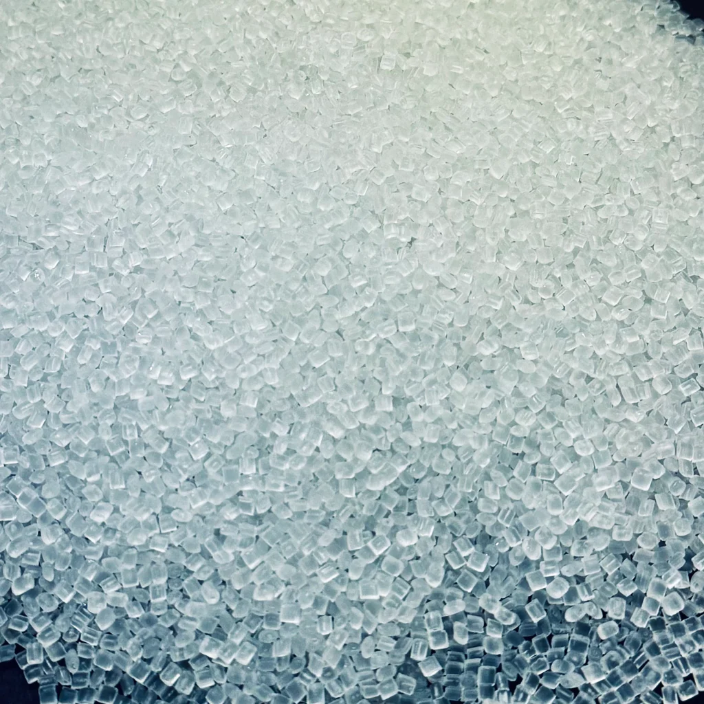 top quality recycled PP PCR close up